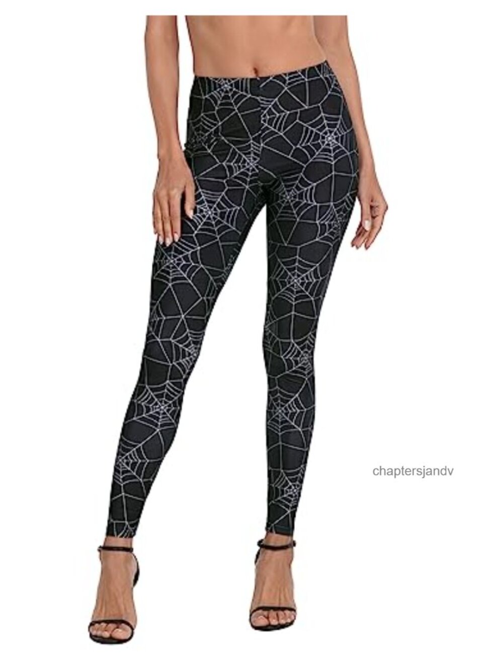 HDE Stretchy Graphic Print Workout Leggings for Women Elastic Waist